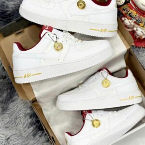 Giày Nike Air Force 1 Sneaker Trắng Phối Đỏ Phong Cách ( rep 1-1 ) – Thiết Kế Cá Tính, Dễ Phối Đồ