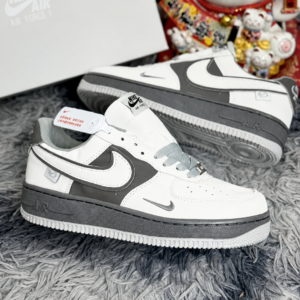 Giày Nike Air Force 1 Trắng Xám ( rep 1-1) – Sneaker Nam Nữ Thời Trang